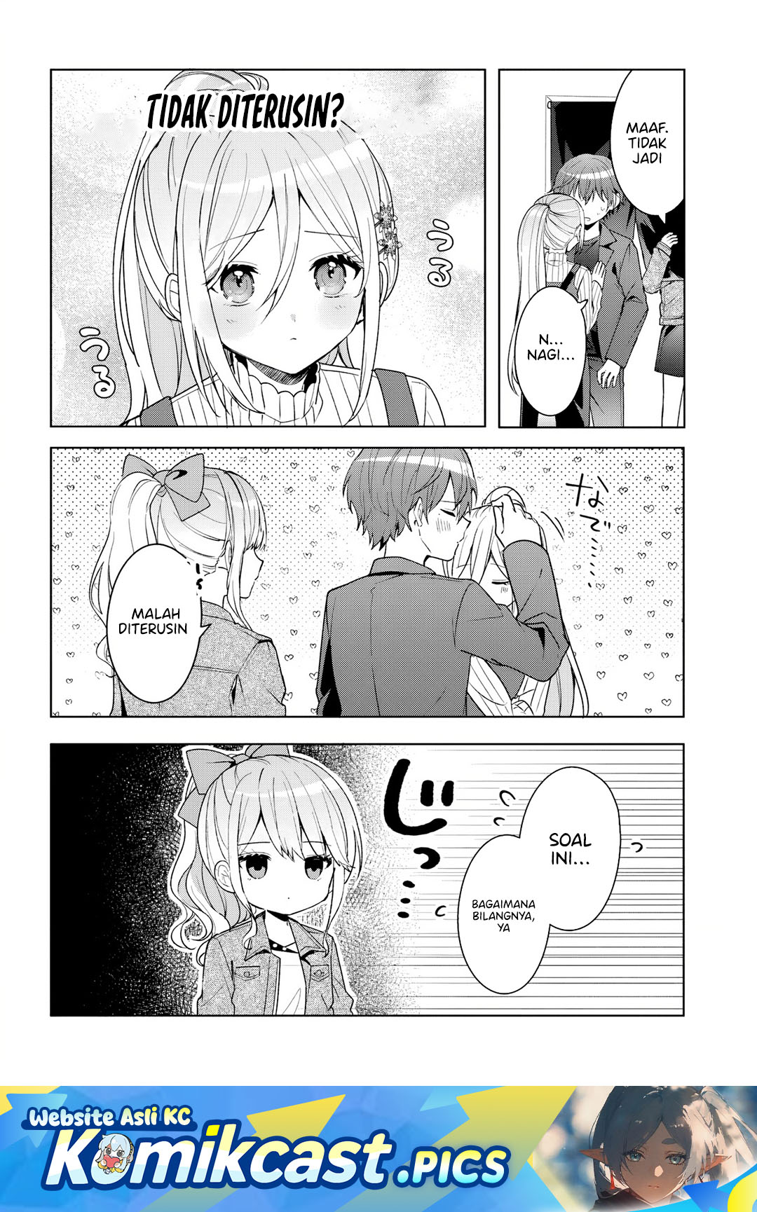 Takou no Koori Hime wo Chikan kara Tasuketara, Otomedachi kara Hajimeru Koto ni Narimashita Chapter 11.2 Bahasa Indonesia
