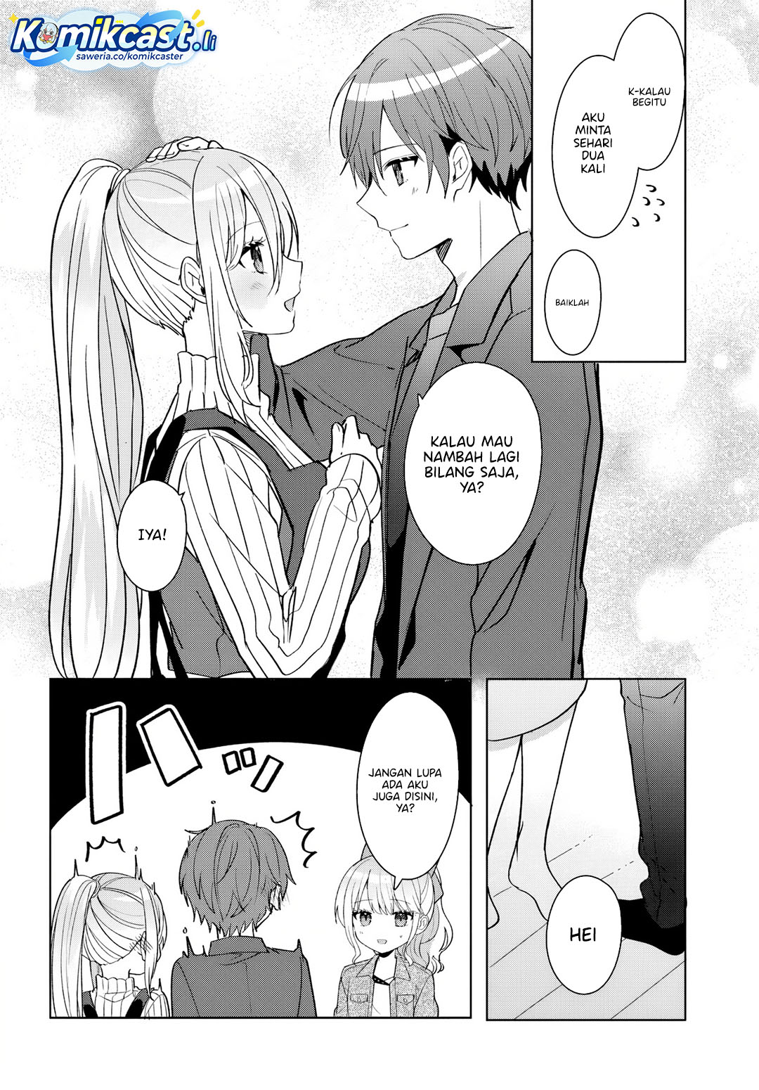 Takou no Koori Hime wo Chikan kara Tasuketara, Otomedachi kara Hajimeru Koto ni Narimashita Chapter 11.2 Bahasa Indonesia