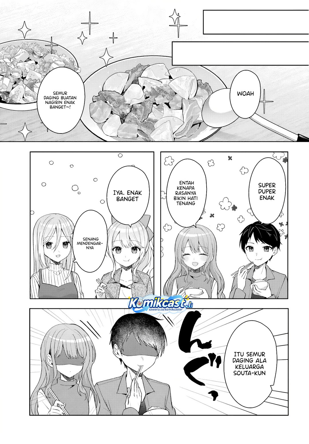 Takou no Koori Hime wo Chikan kara Tasuketara, Otomedachi kara Hajimeru Koto ni Narimashita Chapter 11.2 Bahasa Indonesia