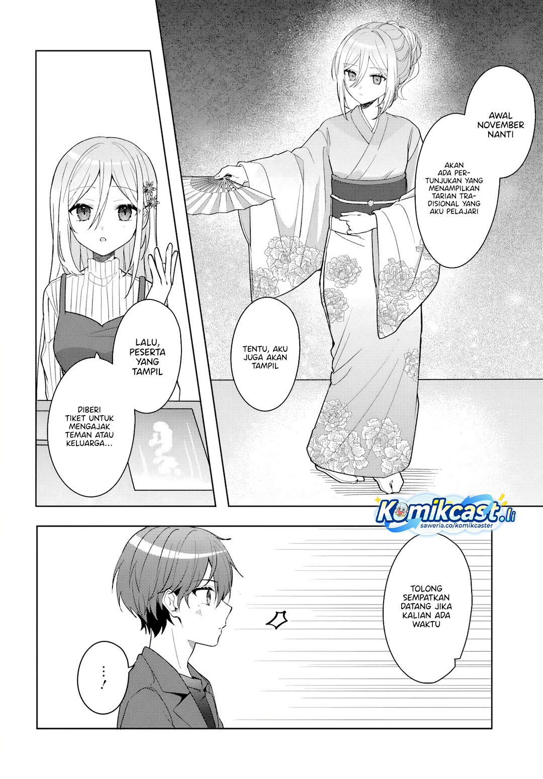 Takou no Koori Hime wo Chikan kara Tasuketara, Otomedachi kara Hajimeru Koto ni Narimashita Chapter 11.2 Bahasa Indonesia