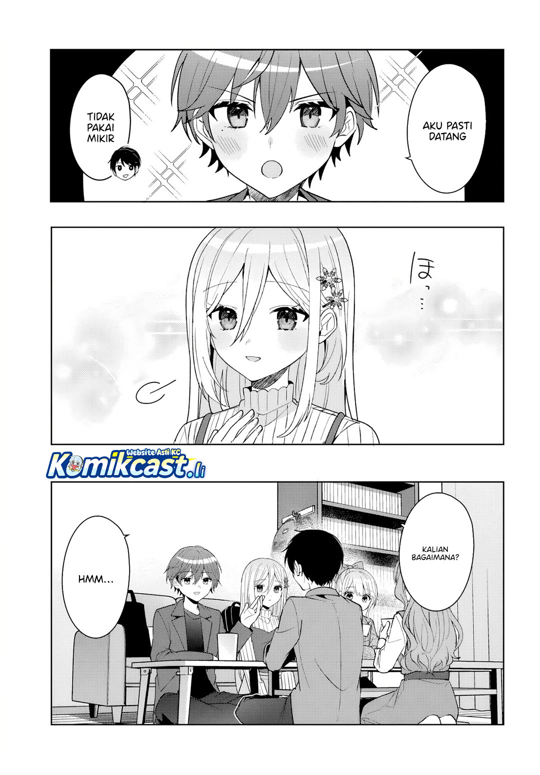 Takou no Koori Hime wo Chikan kara Tasuketara, Otomedachi kara Hajimeru Koto ni Narimashita Chapter 11.2 Bahasa Indonesia