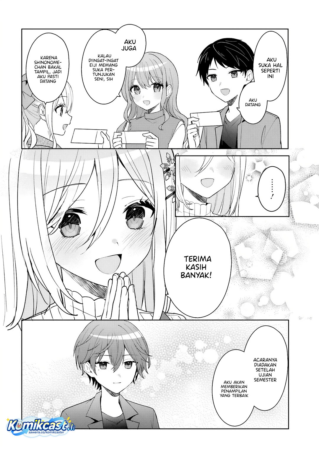 Takou no Koori Hime wo Chikan kara Tasuketara, Otomedachi kara Hajimeru Koto ni Narimashita Chapter 11.2 Bahasa Indonesia