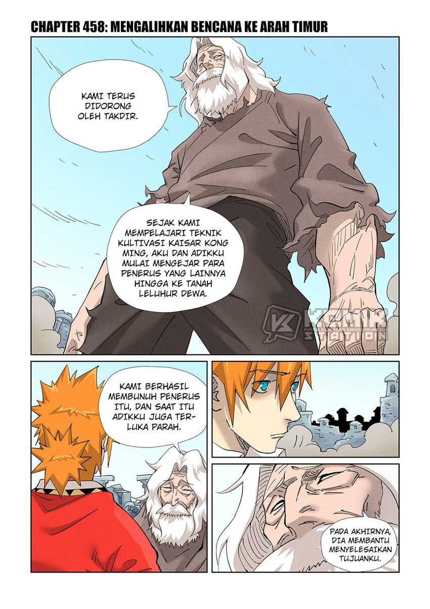 Tales of Demons and Gods Chapter 458 Bahasa Indonesia