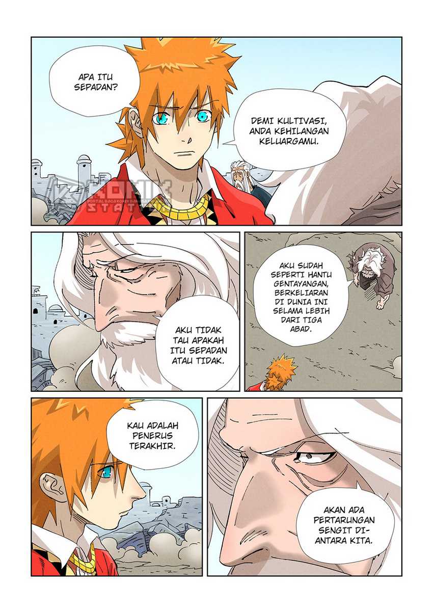 Tales of Demons and Gods Chapter 458 Bahasa Indonesia