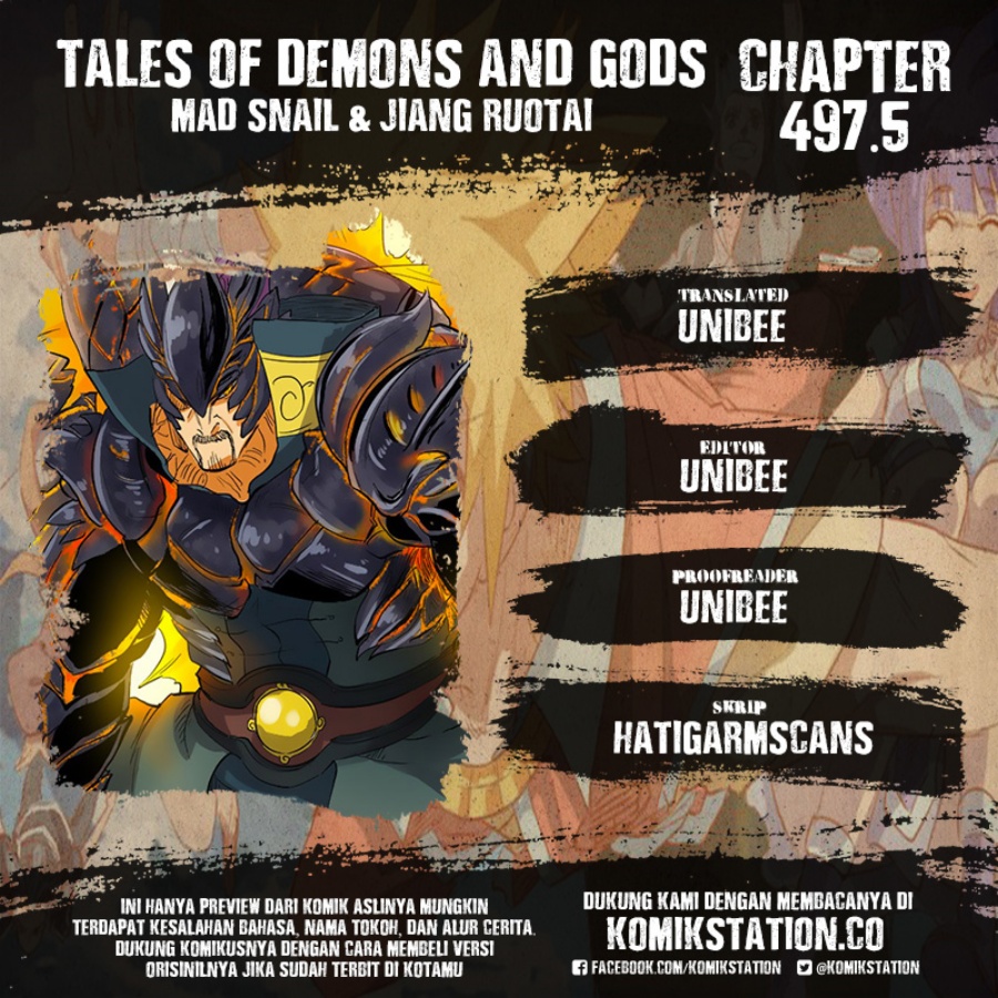 Tales of Demons and Gods Chapter 497.5 Bahasa Indonesia