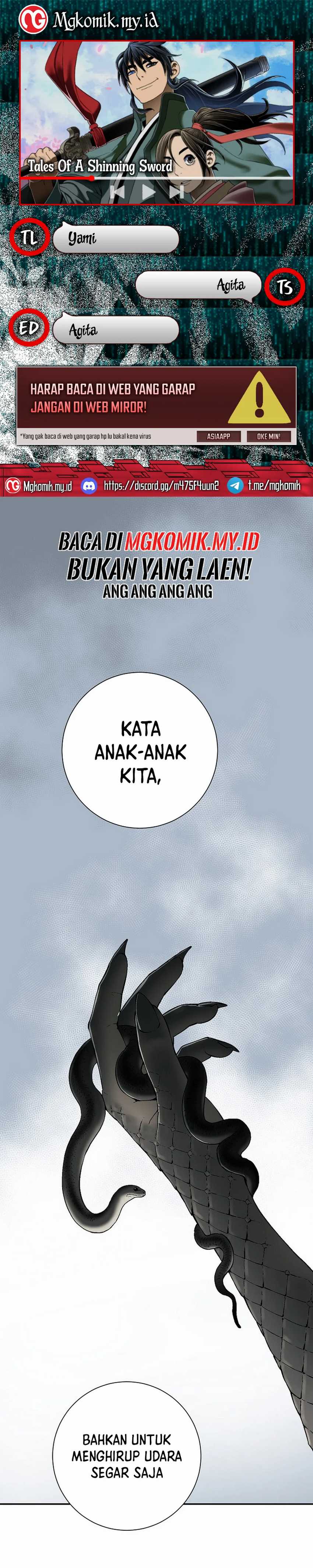 Tales of A Shinning Sword Chapter 105 Bahasa Indonesia