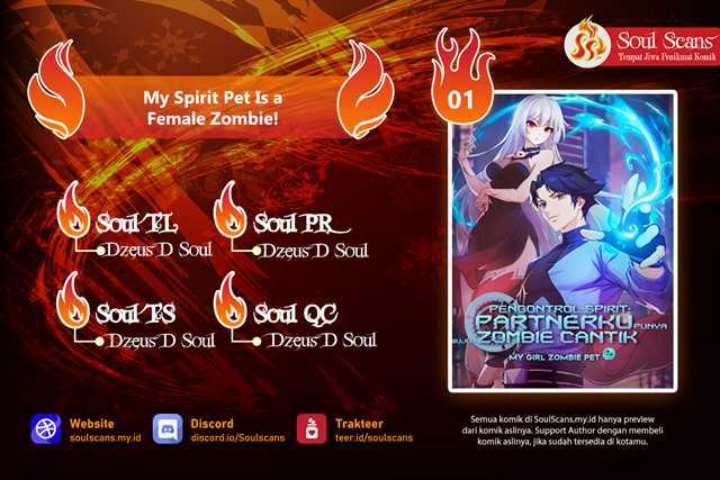 Taming Spiritual Pets: My Spiritual Pet is a Female Zombie chapter 1