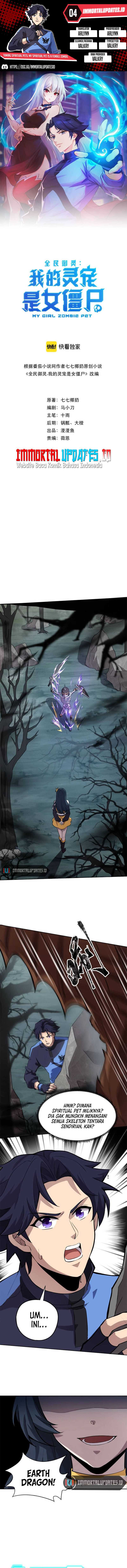 Taming Spiritual Pets: My Spiritual Pet is a Female Zombie Chapter 04 Bahasa Indonesia