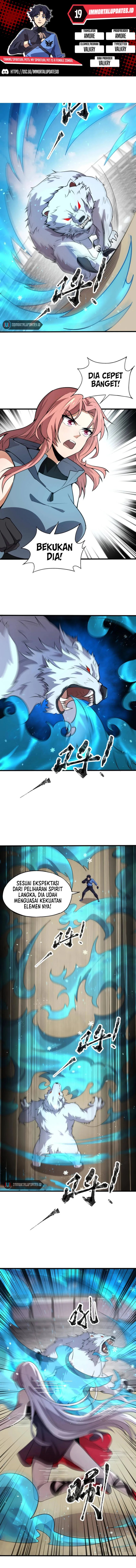 Taming Spiritual Pets: My Spiritual Pet is a Female Zombie Chapter 19 Bahasa Indonesia