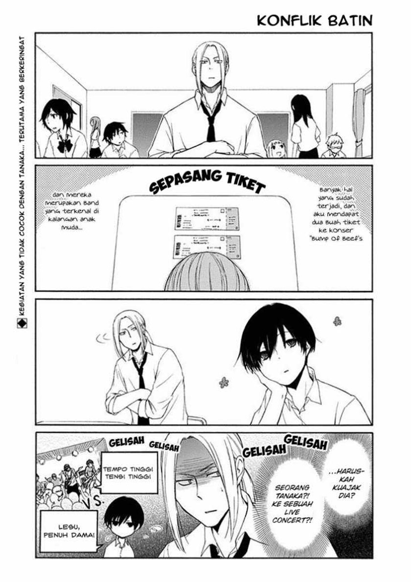 Tanaka-kun wa Itsumo Kedaruge Chapter 17 Bahasa Indonesia