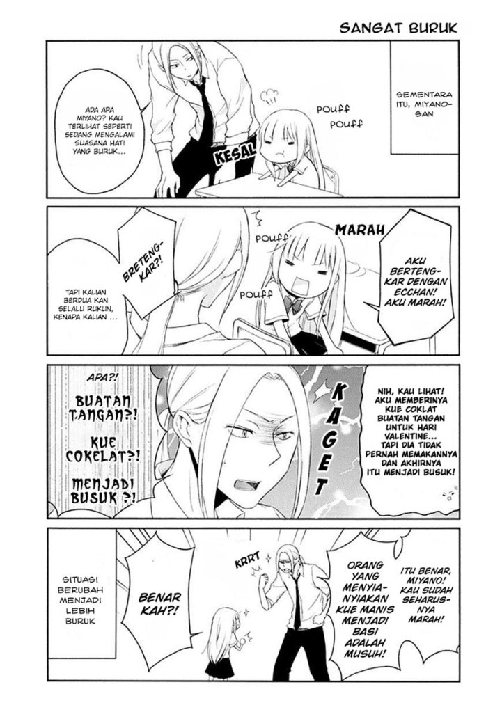 Tanaka-kun wa Itsumo Kedaruge Chapter 21 Bahasa Indonesia