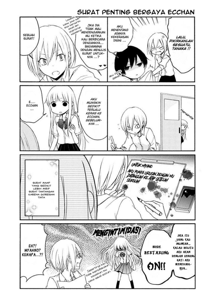 Tanaka-kun wa Itsumo Kedaruge Chapter 21 Bahasa Indonesia