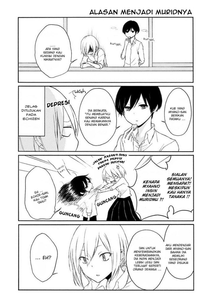 Tanaka-kun wa Itsumo Kedaruge Chapter 21 Bahasa Indonesia