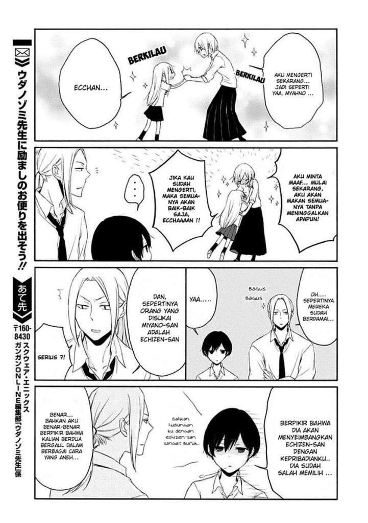 Tanaka-kun wa Itsumo Kedaruge Chapter 21 Bahasa Indonesia