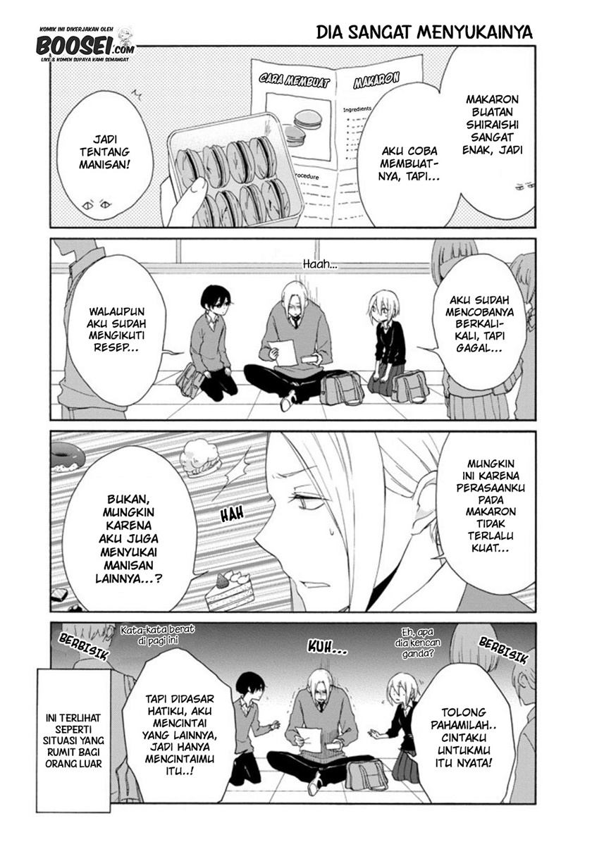 Tanaka-kun wa Itsumo Kedaruge Chapter 60 Bahasa Indonesia