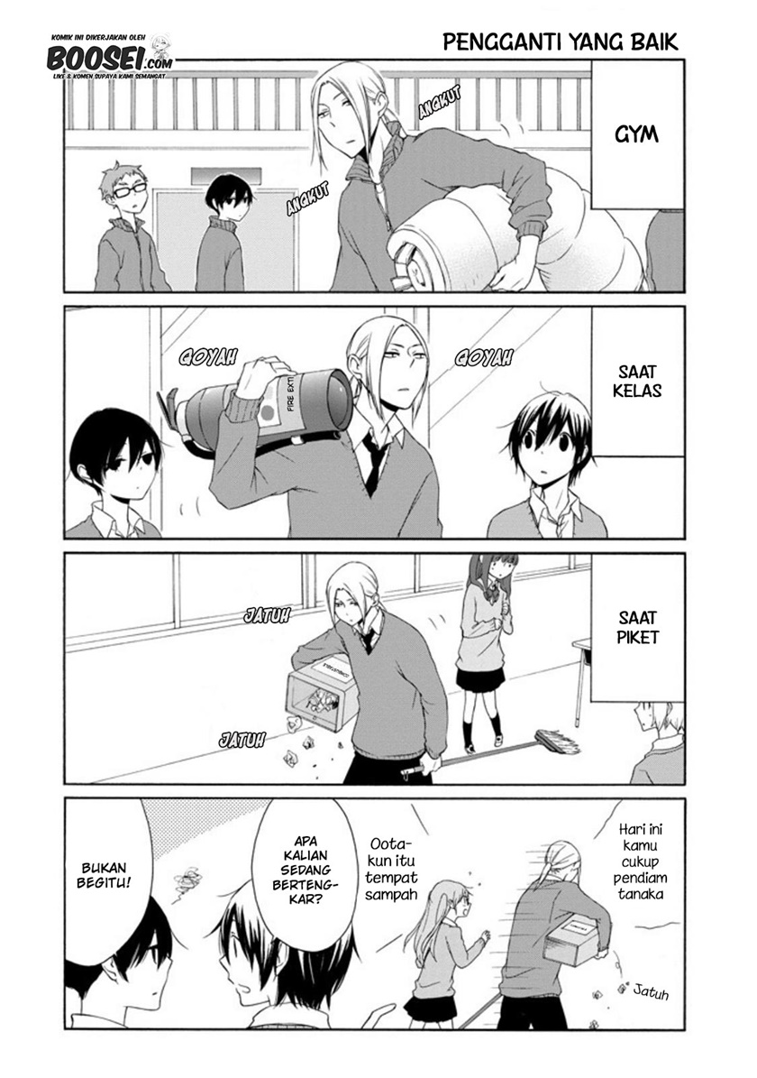Tanaka-kun wa Itsumo Kedaruge Chapter 60 Bahasa Indonesia