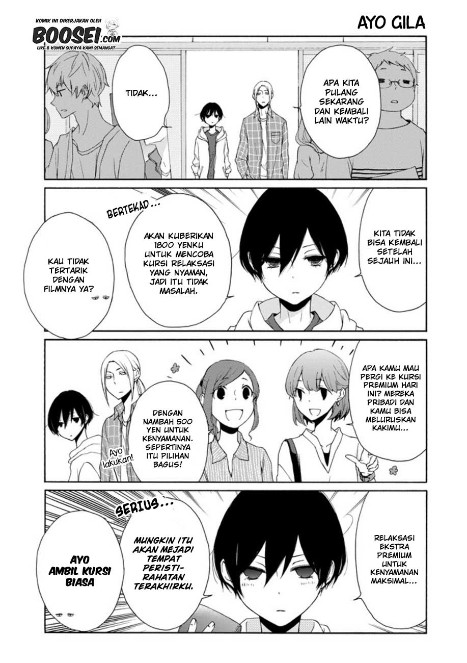 Tanaka-kun wa Itsumo Kedaruge chapter 65