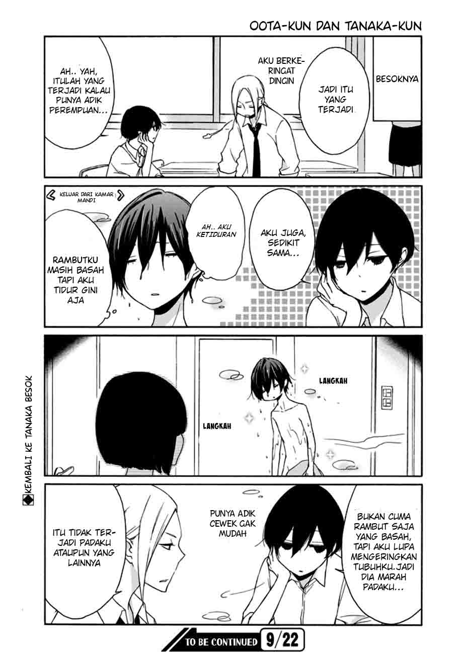 Tanaka-kun wa Itsumo Kedaruge Chapter 73.5 Bahasa Indonesia