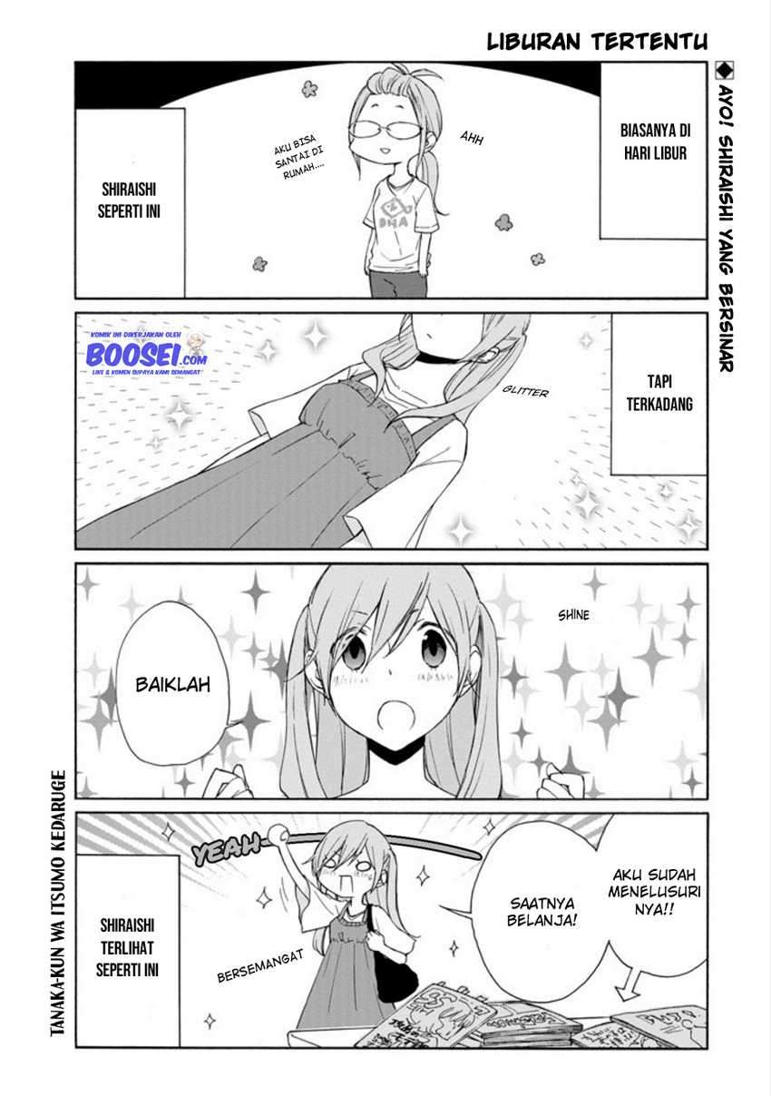 Tanaka-kun wa Itsumo Kedaruge Chapter 91 Bahasa Indonesia