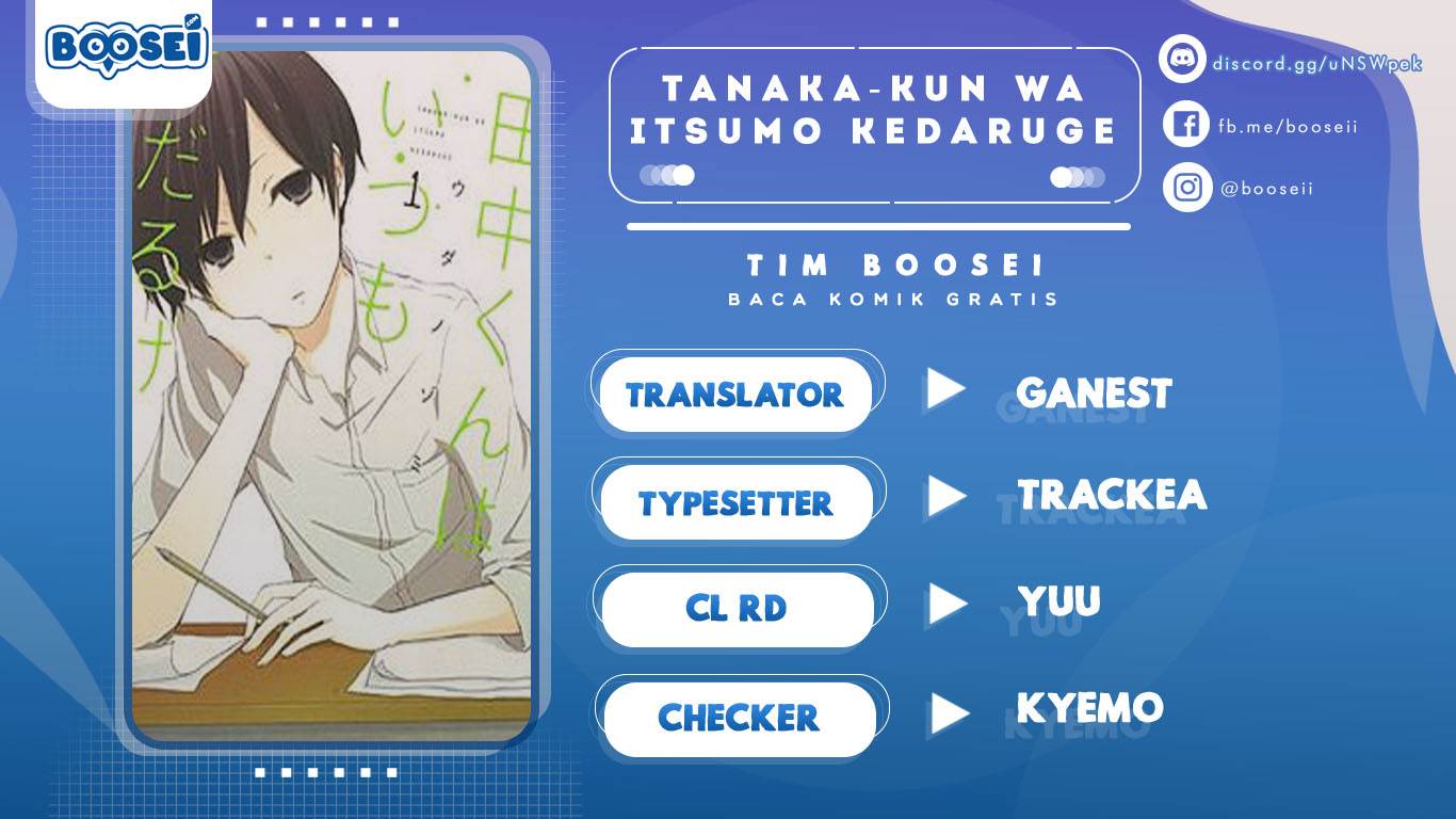 Tanaka-kun wa Itsumo Kedaruge Chapter 119 Bahasa Indonesia