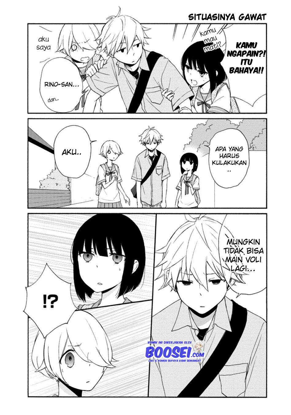 Tanaka-kun wa Itsumo Kedaruge Chapter 119 Bahasa Indonesia