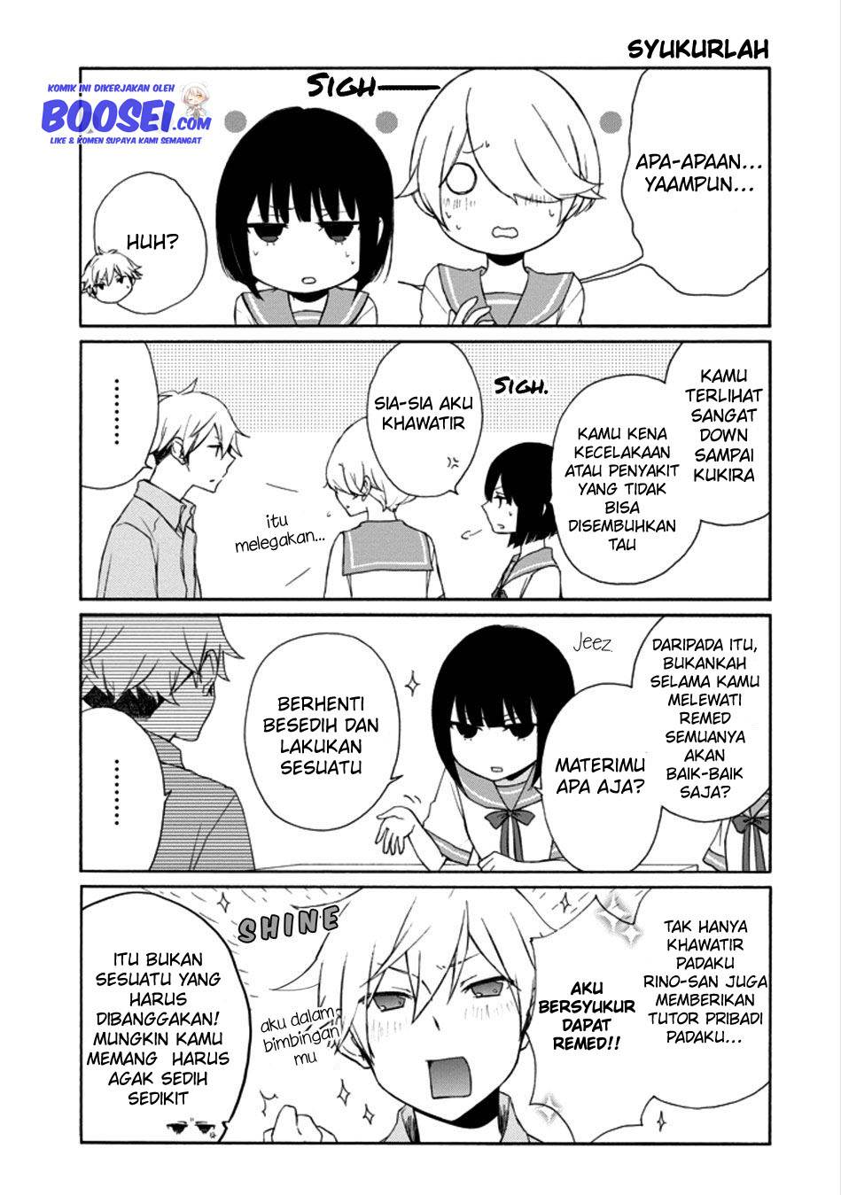 Tanaka-kun wa Itsumo Kedaruge Chapter 119 Bahasa Indonesia