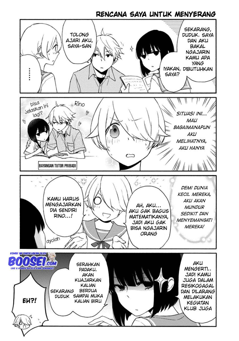 Tanaka-kun wa Itsumo Kedaruge Chapter 119 Bahasa Indonesia