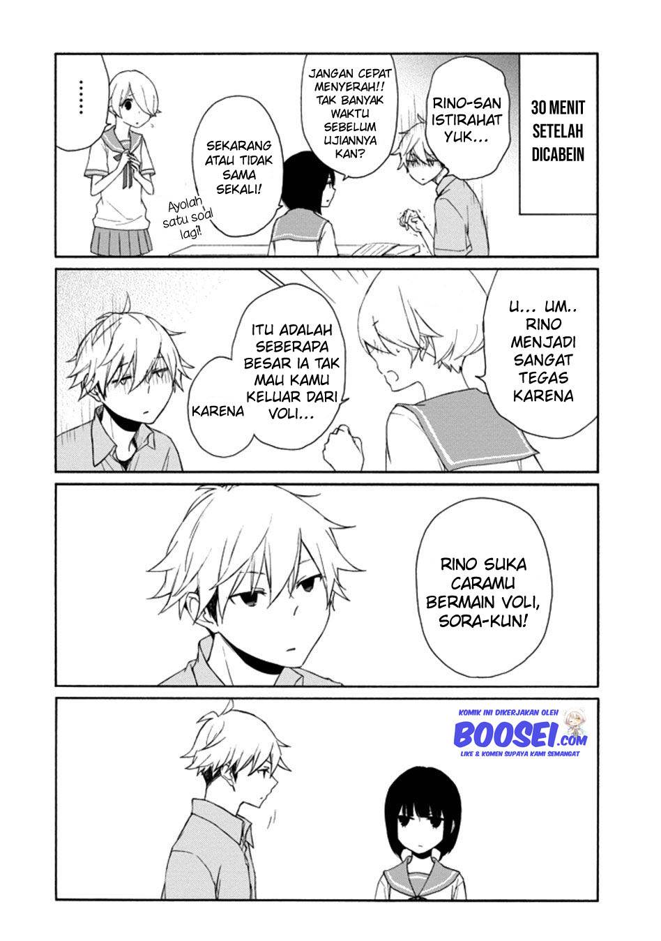 Tanaka-kun wa Itsumo Kedaruge Chapter 119 Bahasa Indonesia
