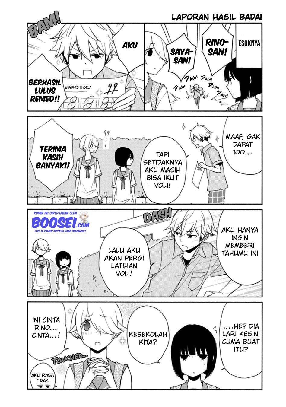 Tanaka-kun wa Itsumo Kedaruge Chapter 119 Bahasa Indonesia