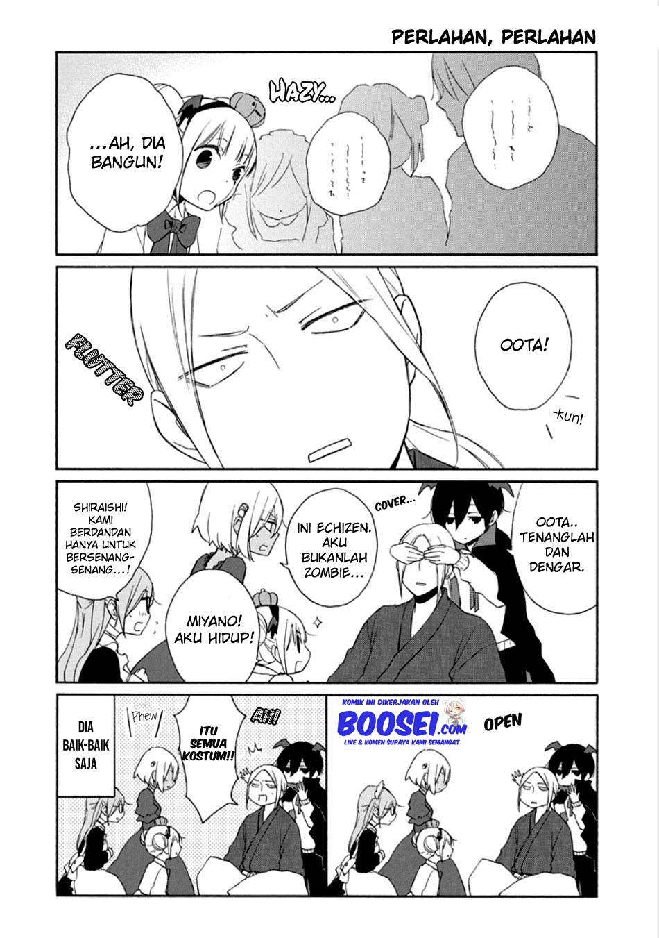 Tanaka-kun wa Itsumo Kedaruge chapter 123