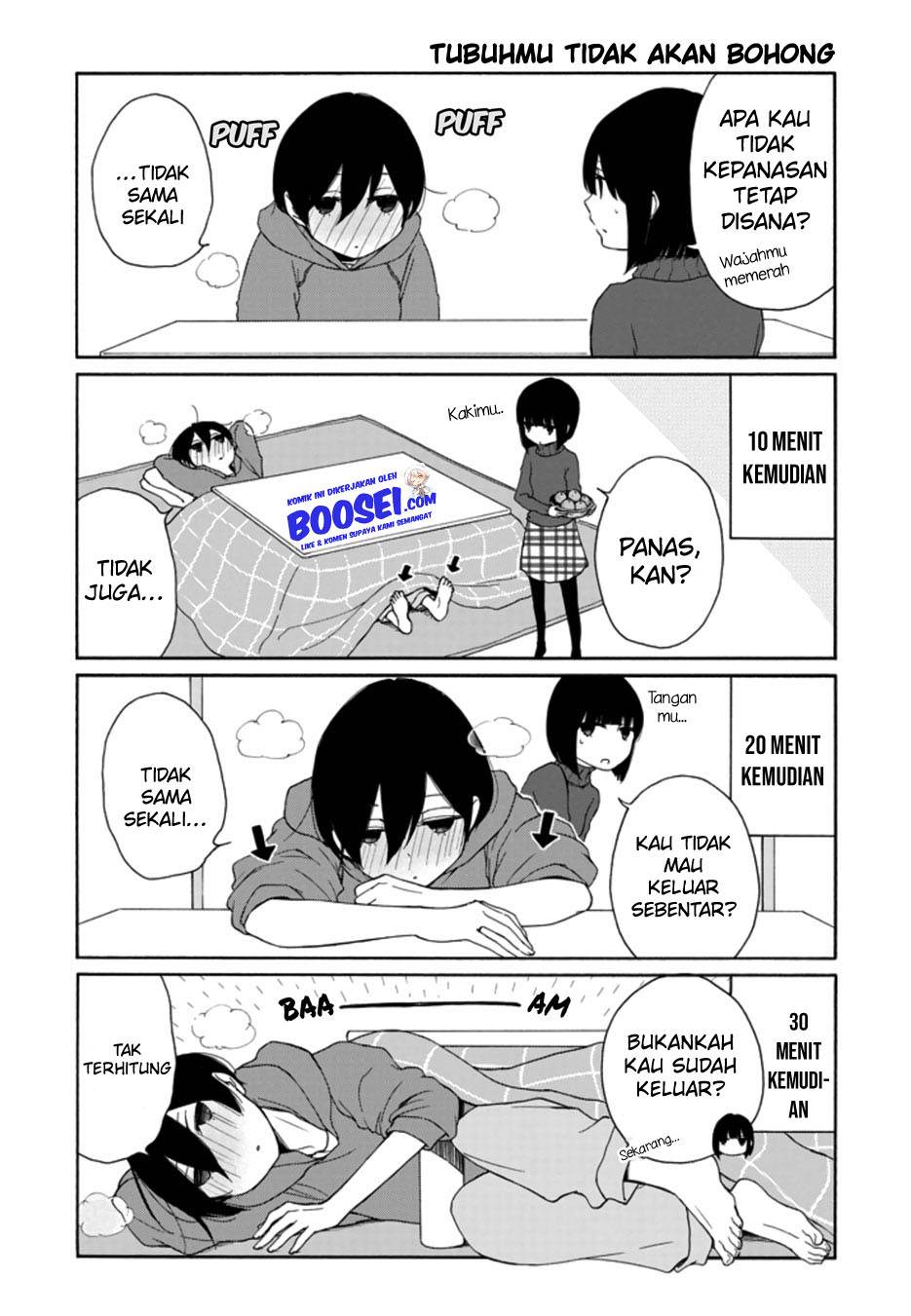 Tanaka-kun wa Itsumo Kedaruge Chapter 127 Bahasa Indonesia