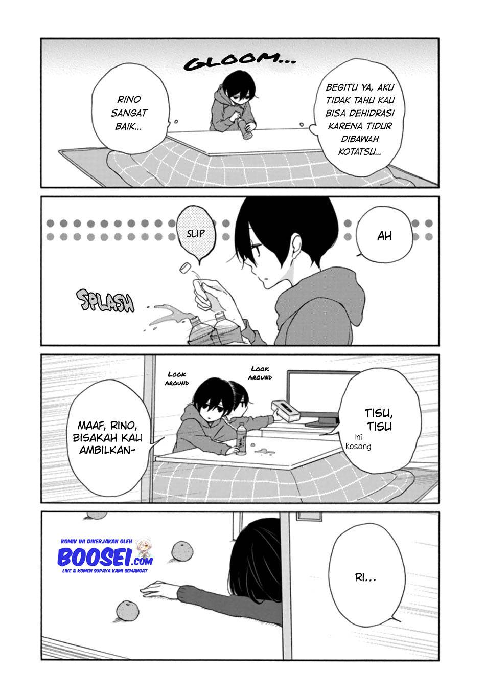 Tanaka-kun wa Itsumo Kedaruge Chapter 127 Bahasa Indonesia
