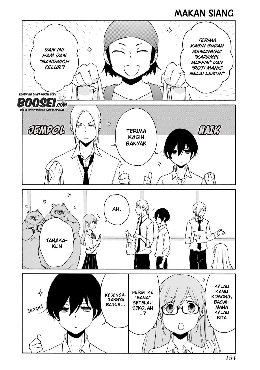 Tanaka-kun wa Itsumo Kedaruge Chapter 140 Bahasa Indonesia