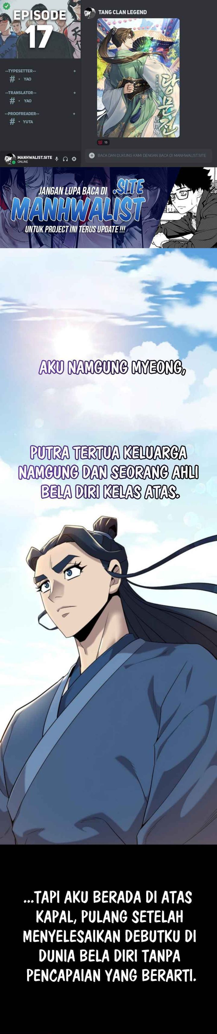 Tang Clan Legend Chapter 17 Bahasa Indonesia