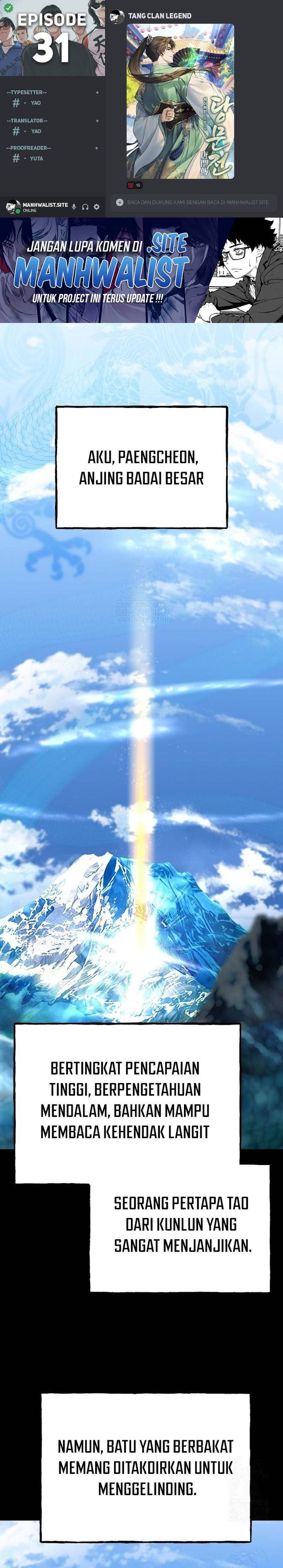 Tang Clan Legend chapter 31