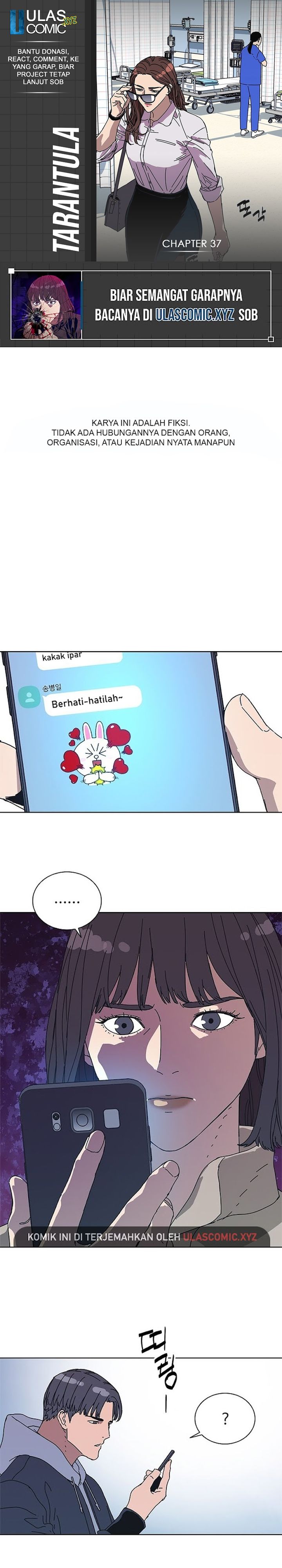 Tarantula (SHIN Jinwoo) Chapter 37 Bahasa Indonesia