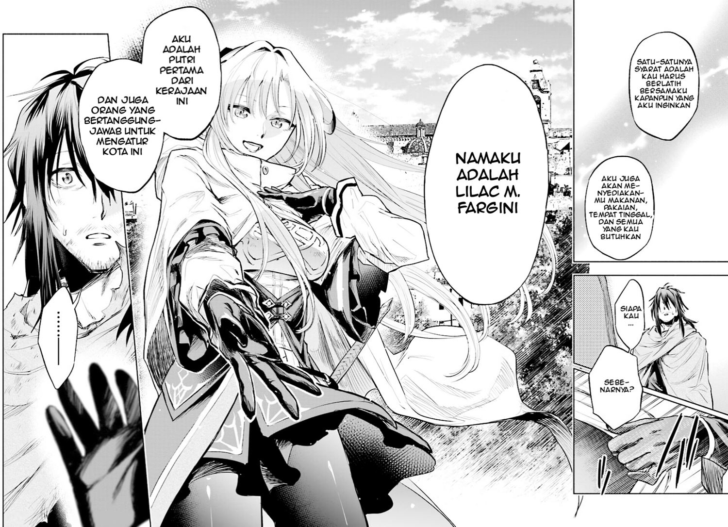 Tatoeba Ore ga, Champion kara Oujo no Himo ni Job Change Shita to Shite (Story of an “Unemployed” Champion and a Princess Who Together Find Their Happiness) chapter 0