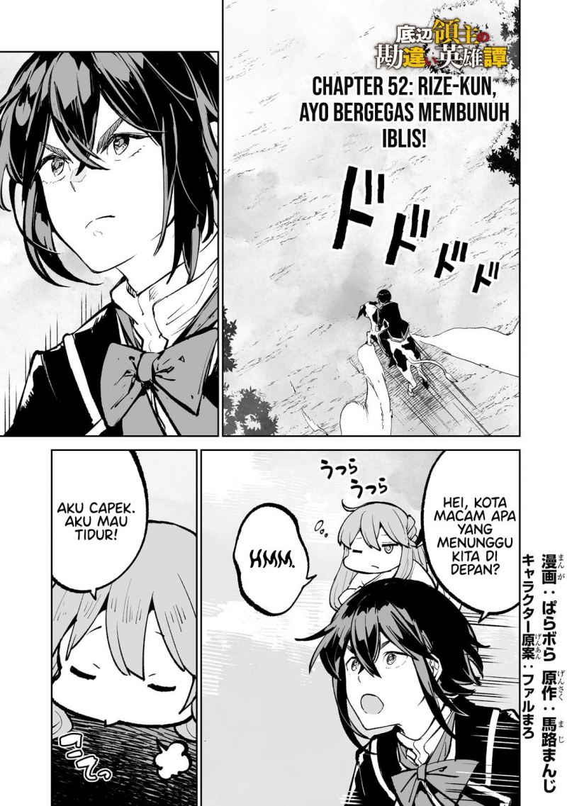 Teihen Ryoushu no Kanchigai Eiyuutan Chapter 52 Bahasa Indonesia