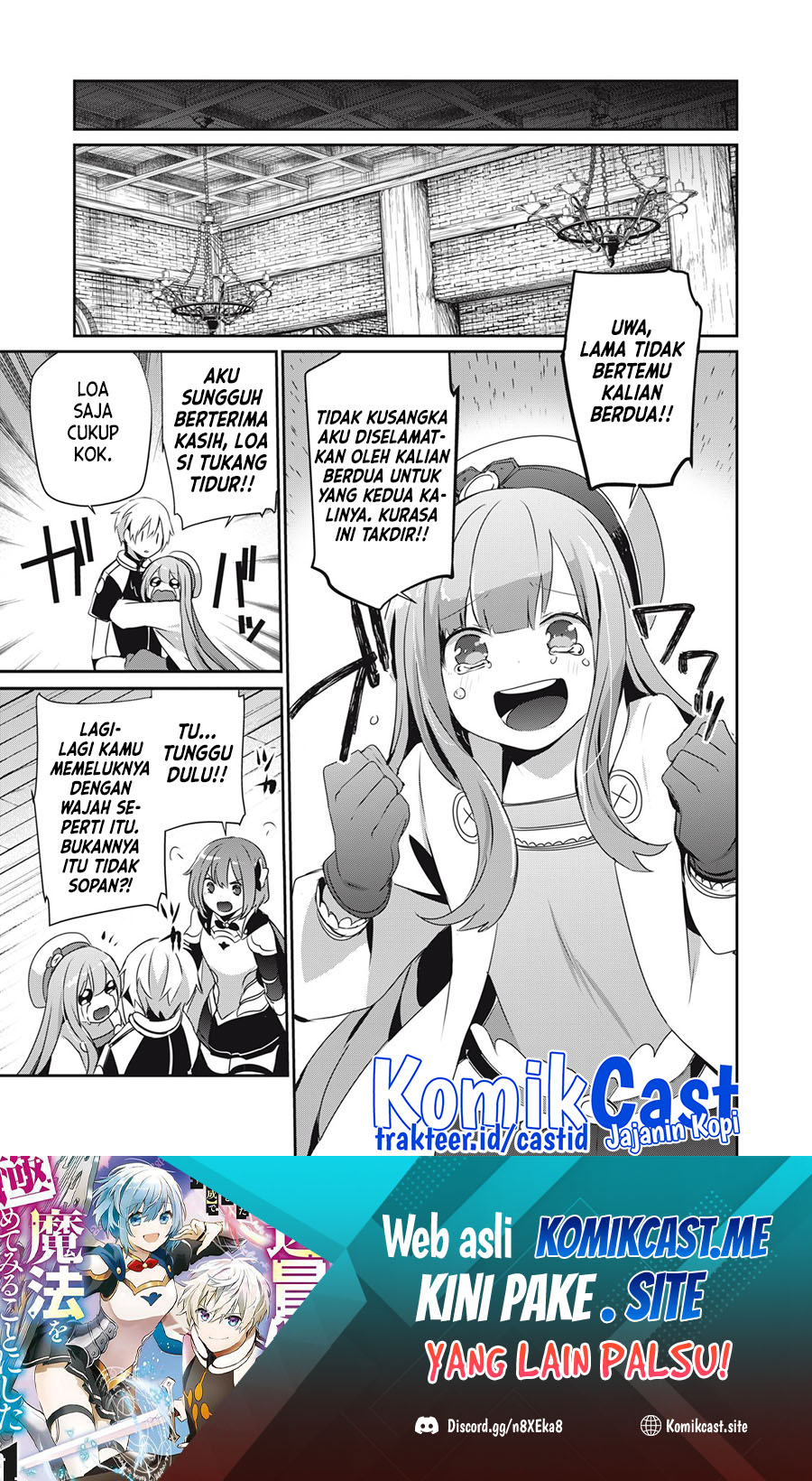 Teihen Boukensha da kedo Mahou wo Kiwamete Miru Koto ni Shita Chapter 14.2 Bahasa Indonesia