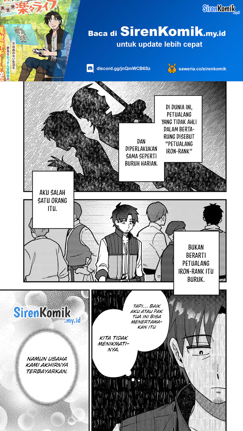 Teihen Ossan, Cheat Kokusei de Isekai Rakuraku Life chapter 4