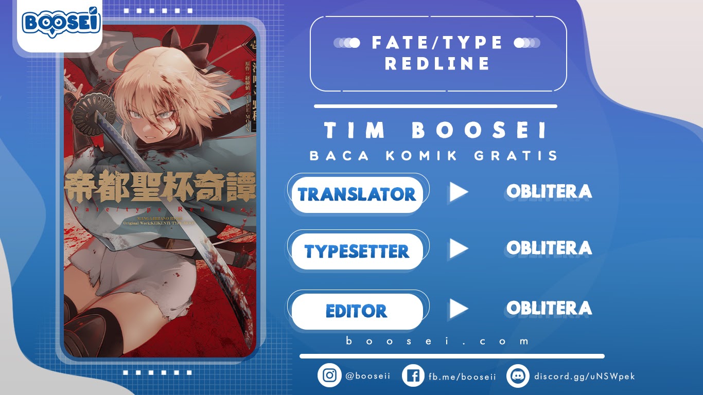 Teito Seihai Kitan – Fate/type Redline Chapter 03.3 Bahasa Indonesia
