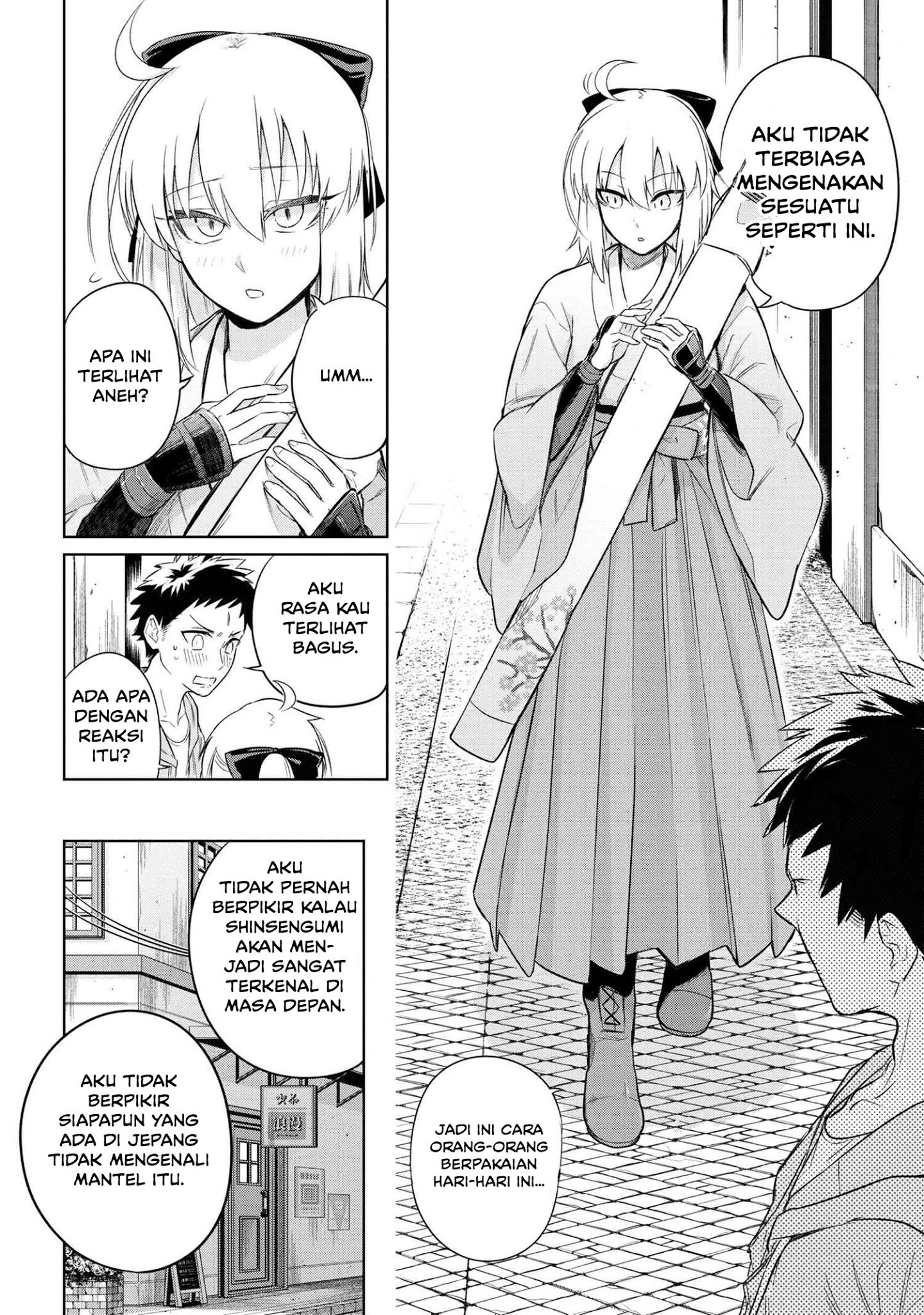 Teito Seihai Kitan – Fate/type Redline Chapter 03.3 Bahasa Indonesia