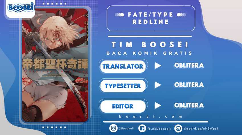 Teito Seihai Kitan – Fate/type Redline chapter 8