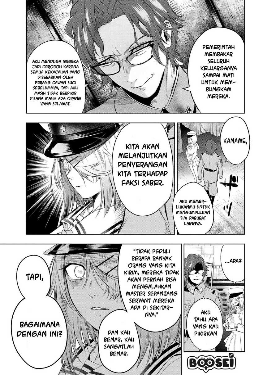 Teito Seihai Kitan – Fate/type Redline Chapter 08.2 Bahasa Indonesia
