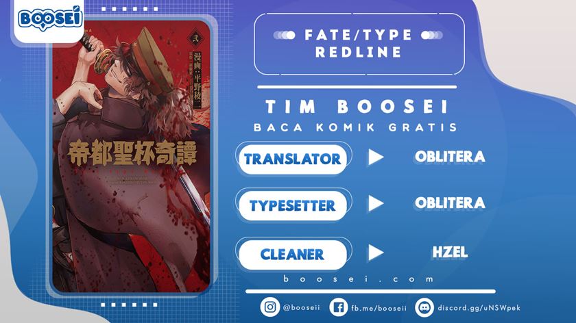 Teito Seihai Kitan – Fate/type Redline Chapter 09.2-Fix Bahasa Indonesia