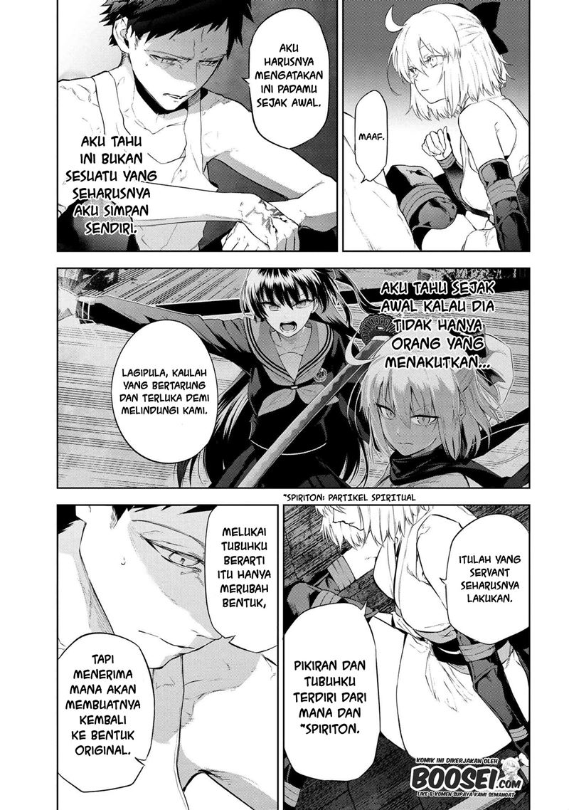 Teito Seihai Kitan – Fate/type Redline Chapter 13.1 Bahasa Indonesia
