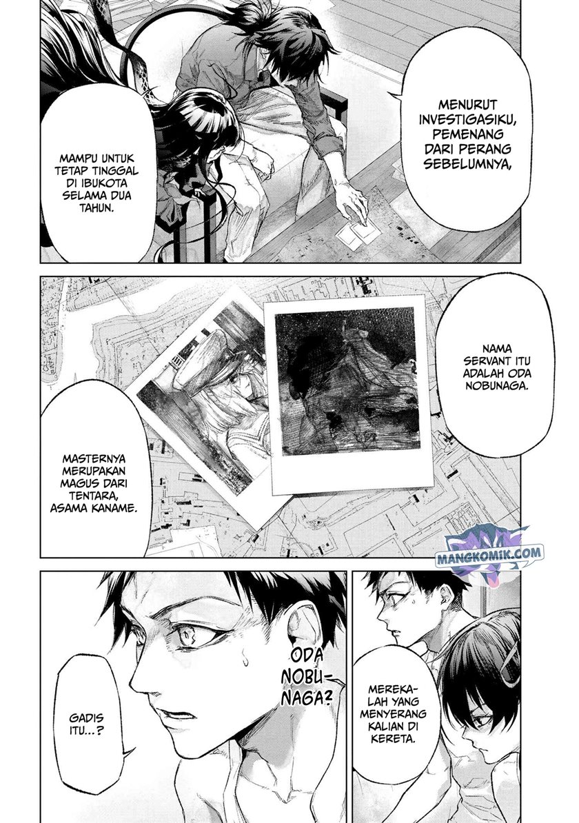 Teito Seihai Kitan – Fate/type Redline Chapter 14.2 Bahasa Indonesia