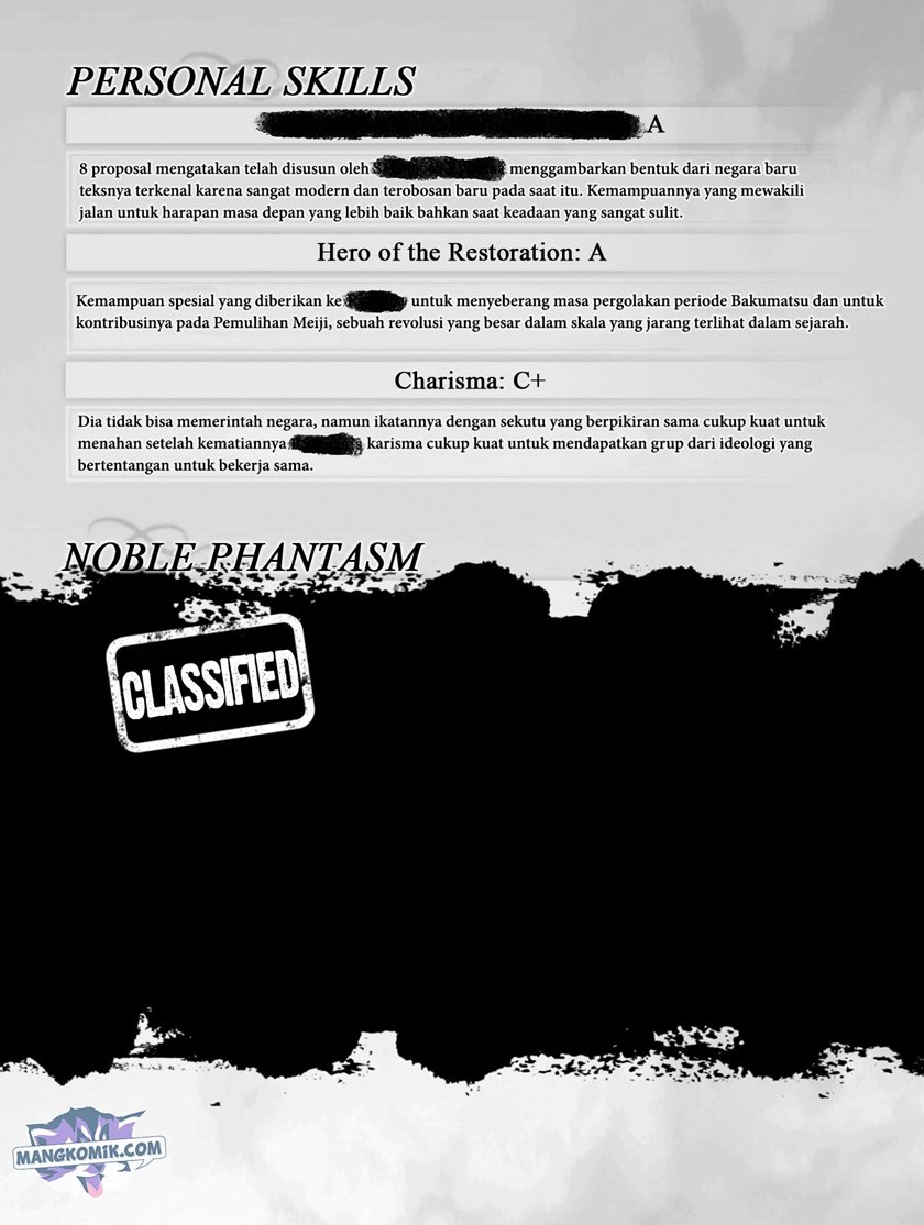 Teito Seihai Kitan – Fate/type Redline Chapter 14.2 Bahasa Indonesia