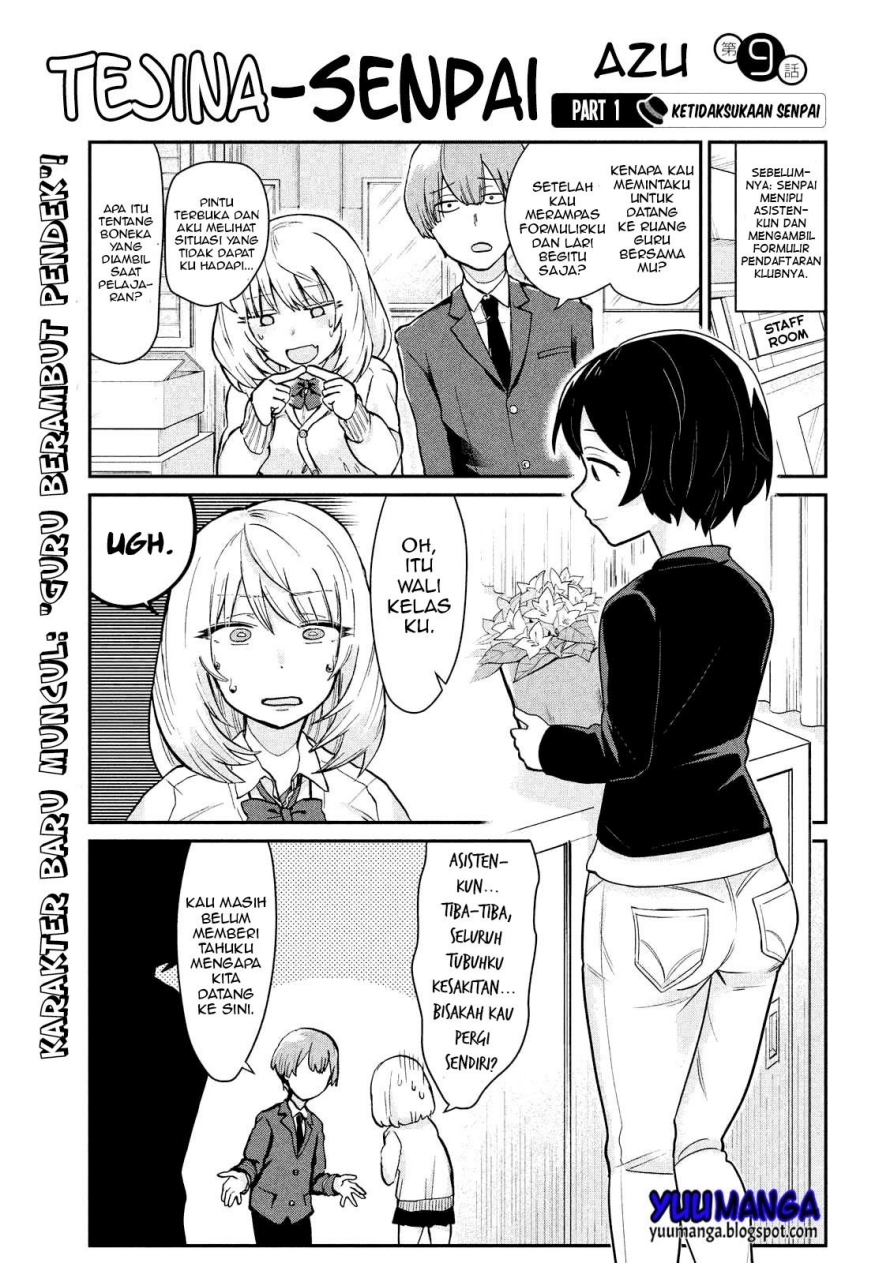 Tejina Senpai Chapter 9 Bahasa Indonesia