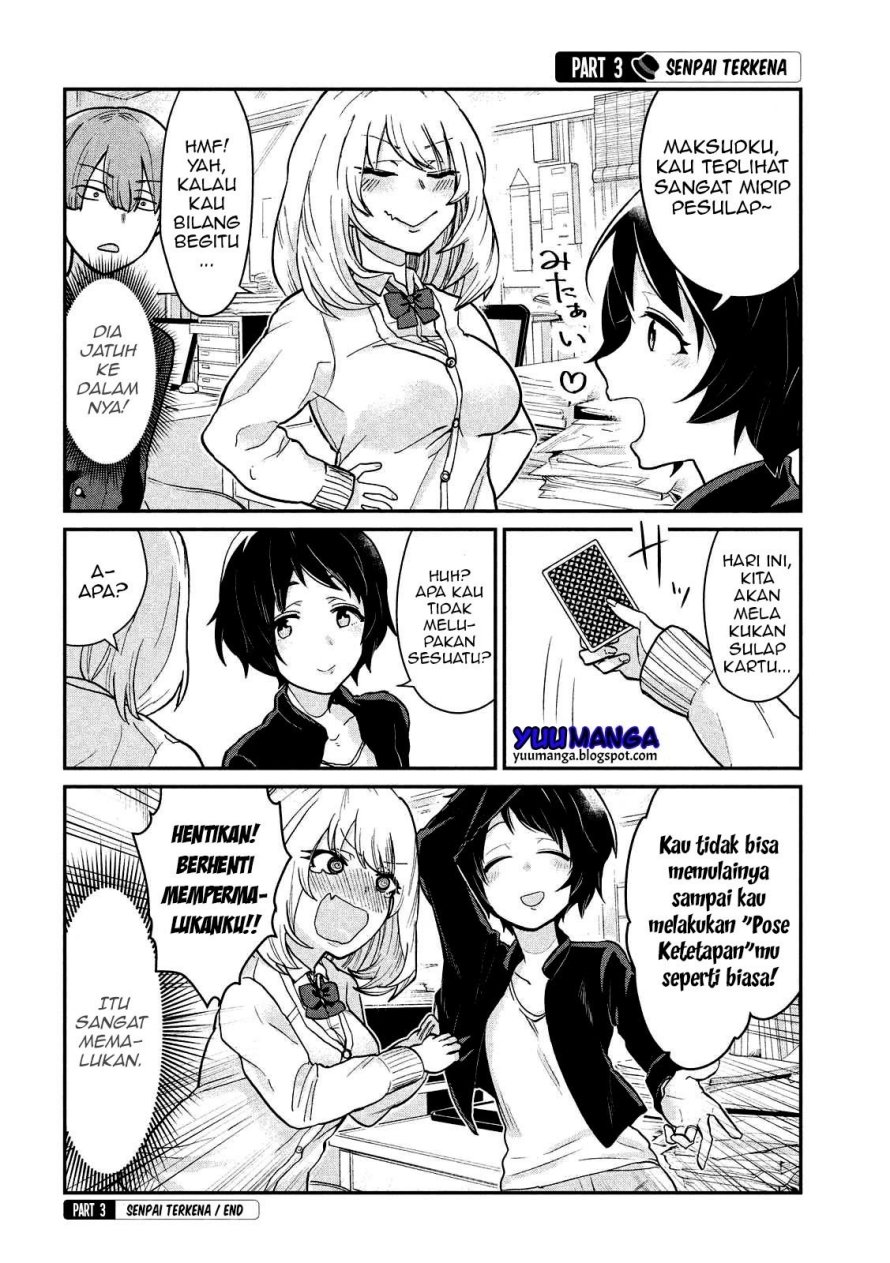 Tejina Senpai Chapter 9 Bahasa Indonesia